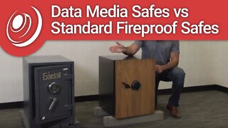 Data Media Safes vs Standard Fireproof Safes