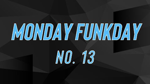 Funktuate's Monday Funkday: No. 13 | Live Improvised Electronic Music