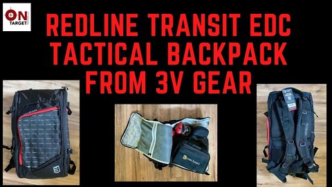 Ridgeline Transit Tactical Backpack from 3V Gear