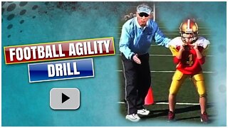 Fundamentals of Youth Football - Movement and Agility Drill - Coach Jeff Scurran
