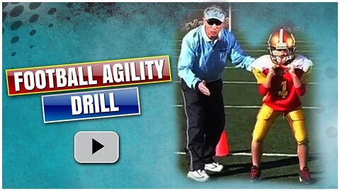 Fundamentals of Youth Football - Movement and Agility Drill - Coach Jeff Scurran