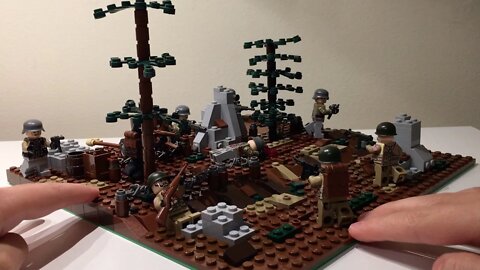 Battle of the hill moc lego ww2