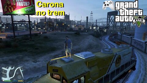 GTA 5 Carona no Trem :)