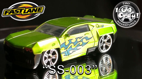 “SS-003” in Metallic Green- Model by Fast Lane.