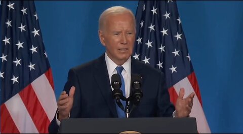 Biden Admits Who's Running The Presidency