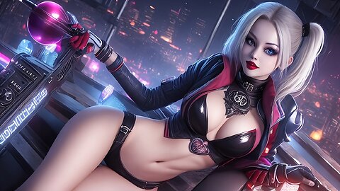 Harley Quinn Amazing AI Art (2K DC comics character AI Art)