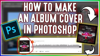 HOW TO MAKE A MUSIC/ALBUM COVER IN PHOTOSHOP! (CUSTOM SOUNDCLOUD MUSIC COVERS)