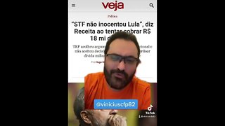 FISCO! Receita Federal confirma que Lula não foi inocentado e cobra R$ 18 MILHÕES em impostos