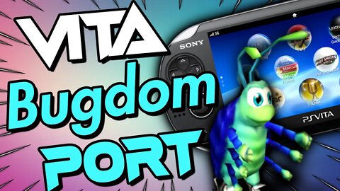 New Bugdom Game Port for PS Vita! - Original MAC OS Game!