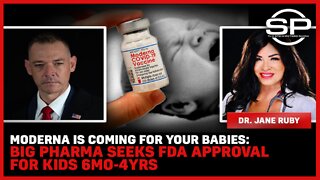 Moderna is Coming For Your Babies: Big Pharma Seeks FDA Approval For kids 6mo-4yrs
