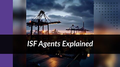 Mastering Customs Compliance: The Crucial Role of ISF Agents and Brokers
