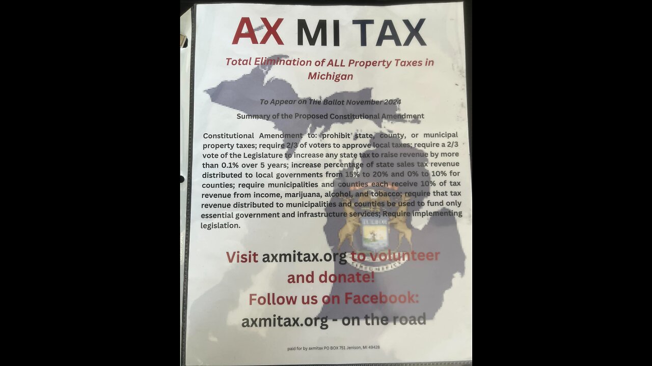 Logik's View Ending MI Property Tax! Special Guest Karla Wagner!