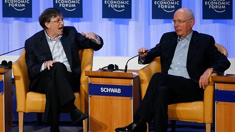Bill and Klaus in 2008 to discuss how exciting it will be when disease reduces the population.