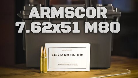 Armscor 7.62x51 M80 FMJ Ammo Review!