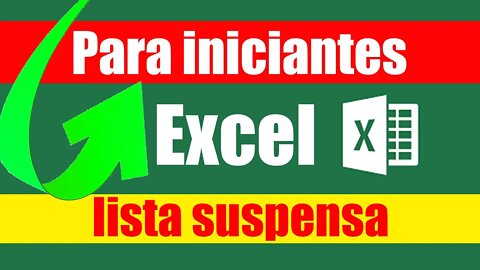 Lista suspensa no Excel Alimentação automática de dados