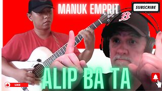 ALIP BA TA Manuk Emprit REACTION #alipbata #alipbatareaction #alipbatafingerstyle