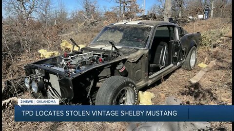 TPD Locates Stolen Vintage Shelby Mustang