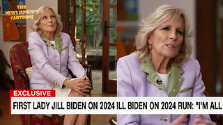 "Doctor" Jill about Joe: "He's been so busy with being in Ukraine, handling some of the crises at home.. he's putting America's business before.. his own."