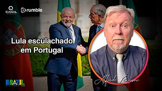 Lula esculachado em Portugal
