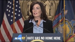 NY Gov Hochul Blames Right-Wing Extremists For NY Crime