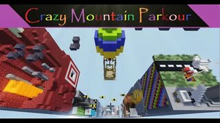 Minecraft: Crazy Mountain Parkour!!