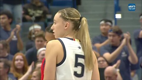 Technical BEFORE Game Starts For Not Reporting Player In Lineup | #2 UConn Huskies vs Dayton Flyers