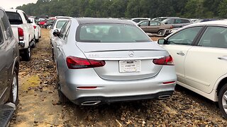 BIG SURPRISE TO FIND THIS 2023 MERCEDES BENZ E350 AT THE INSURANCE AUCTION ALREADY! OWNER WRECKED IT