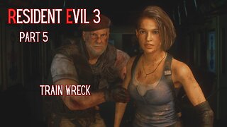 Resident Evil 3 Remake Part 5 - Train Wreck (PS5)