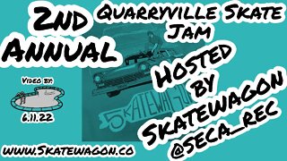 Quarryville Skate Jam 2022 Warmups - No Music - Hosted by Skatewagon