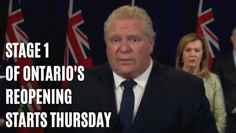 Ontario Will Officially Start Stage 1 Of Its Reopening This Thursday