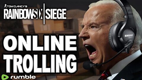 Joe Biden Plays Rainbow Six: Siege (Soundboard Trolling)