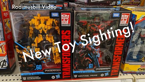 Studio Series SCRAPPER (#60) & SENTINEL PRIME (#61) Voyager Figures in Stock *New Toy Sighting*