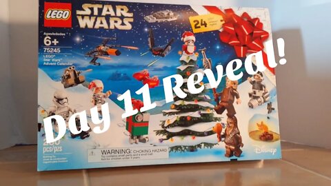 LEGO STAR WARS ADVENT CALENDAR 2019 - DAY 11 REVEAL!