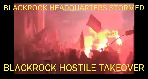 Paris Protesters Storm BlackRock Headquarters. Strong Arm Takeover