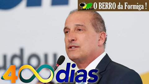 400 Dias - Onix Lorenzoni discursa na Solenidade dos 400 dias de Governo Bolsonaro