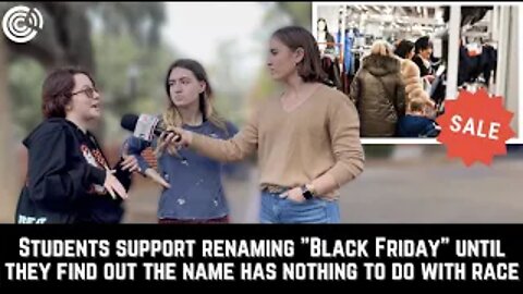 Students Support Renaming "Black Friday", Until They Find Out The Name Has Nothing To Do With Race