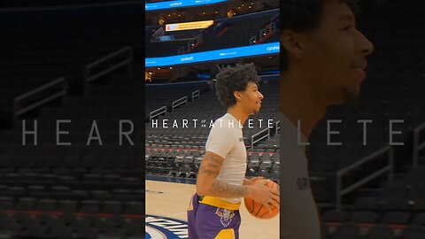 “How does it feel to play on a nba arena?” Full ep on my channel! #explore #series #nba #ote #viral