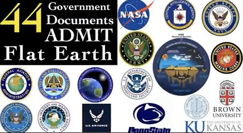 44 Government Documents Admit Flat Earth