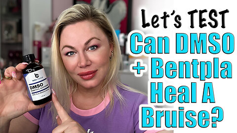 Can DMSO + BentPla Heal a Bruise? Let's TEST Code Jessica10 saves you Money at All Approved Vendors