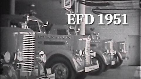 Evanston Fire Department, IL - 1951 (HD)