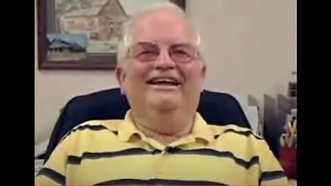 Old Man Laughing 100 year old