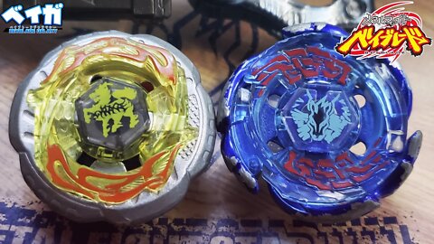 ROCK GIRAFFE R145WB vs GALAXY PEGASIS W105R²F - Metal Fight Beyblade メタルファイトベイブレード