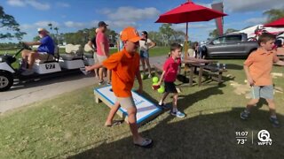 Families enjoy family day at the Honda Classic