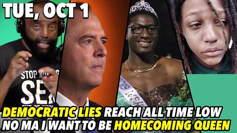Tue, Oct 1: No Ma I Want to be Homecoming QUEEN... and More Proof the World is Nuts