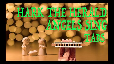 Harmonica TABS for Hark the Herald Angels Sing on a Diatonic Harmonica
