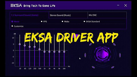EKSA 7 1 Surround Sound Hub App