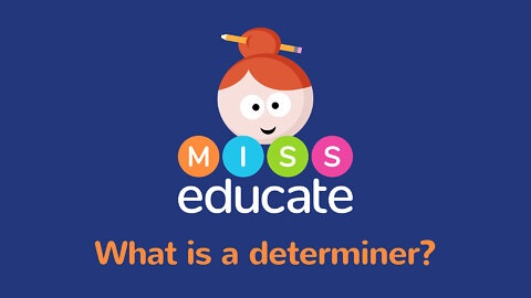 What Is A Determiner? Key Stage 1 & 2 SPAG