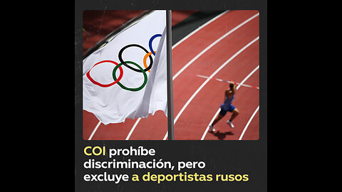 Doble rasero del COI al no permitir la discriminación contra deportistas