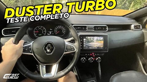 TEST DRIVE NOVO RENAULT DUSTER ICONIC 1.3 TURBO FLEX 2023 ANDA IGUAL MERCEDES!?