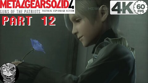 (PART 12) [Act 4 Mission Briefing] Metal Gear Solid 4: Guns of the Patriots 4K